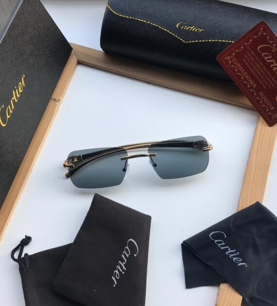 Cartier Eyewear square-frame tinted-lenses Sunglasses - Farfetch-mncb.edu.vn