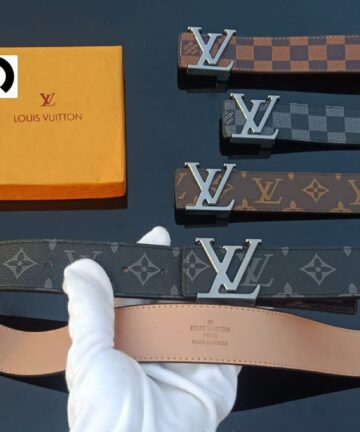 how to tell if a louis vuitton belt is real