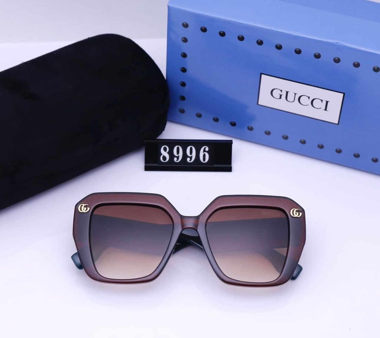 Gucci GG1255S-001 64 Sunglass WOMAN RECYCLED A – Lexor Miami
