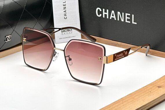 Sunglasses: Rectangle Sunglasses, acetate & tweed — Fashion | CHANEL
